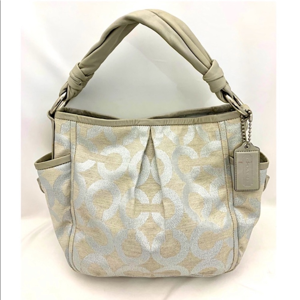 Coach Limited Edition Parker Silver Shoulder Bag